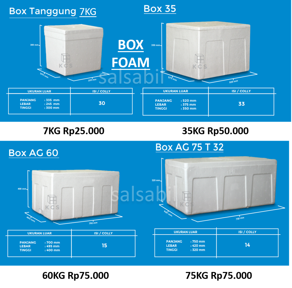 Stereofoam box
