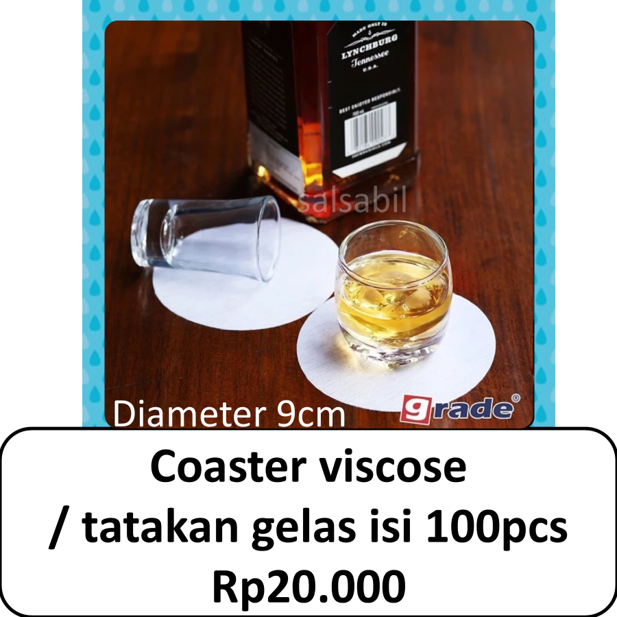Coaster viscose / tatakan gelas