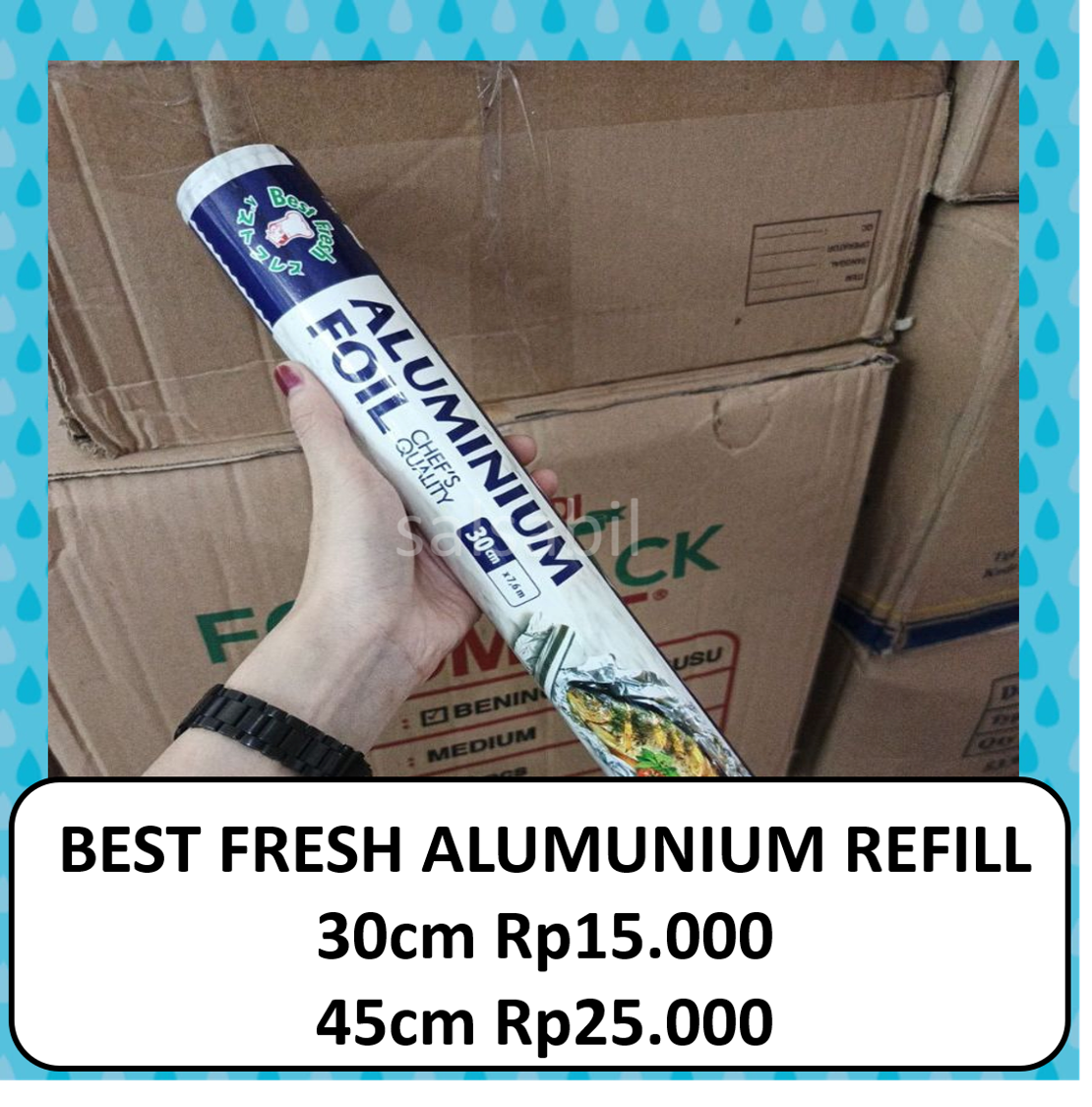 Best fresh refill alumunium